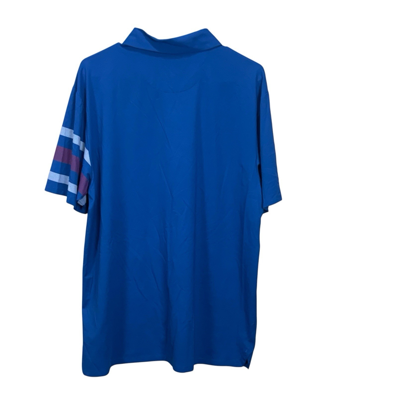 Callaway Legacy Collection Triple Track Sleeve Block Golf Polo Galaxy Blue L Nwt — image 2 of 8